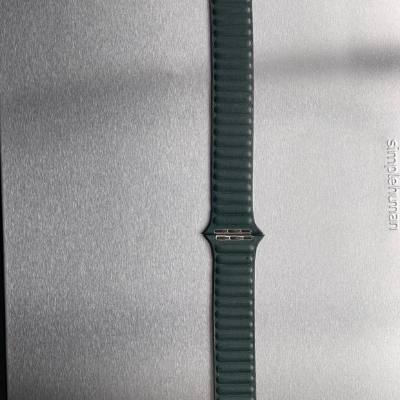 Apple Wearables Apple Watch Leather Link Band 45 Poshmark